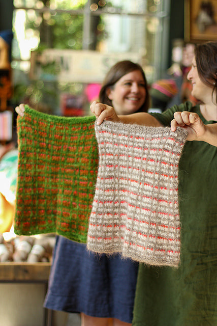 Slip Happy Plaid Cowl Pattern