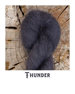 Hand Dyed Day: The Lamb & Kid Serendipity