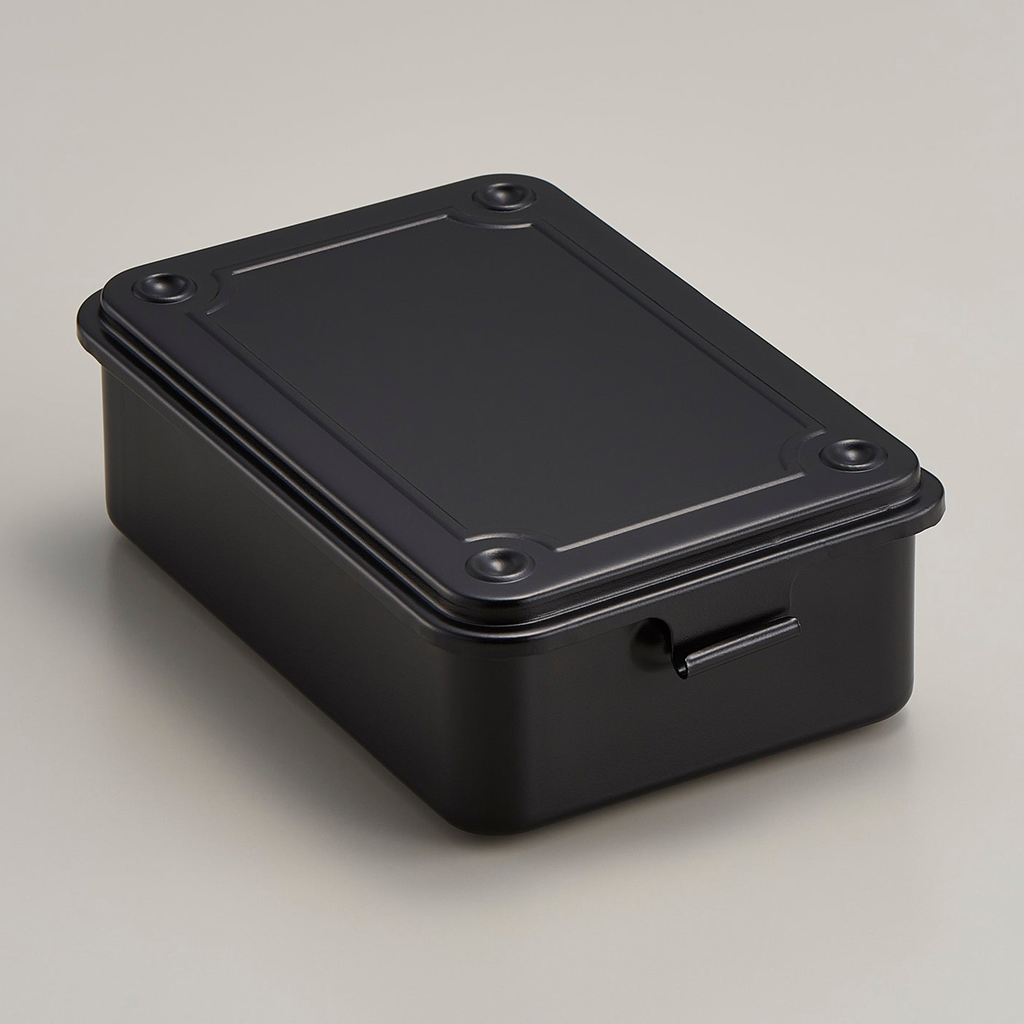 Toyo - Caja de almacenamiento apilable de acero T-150