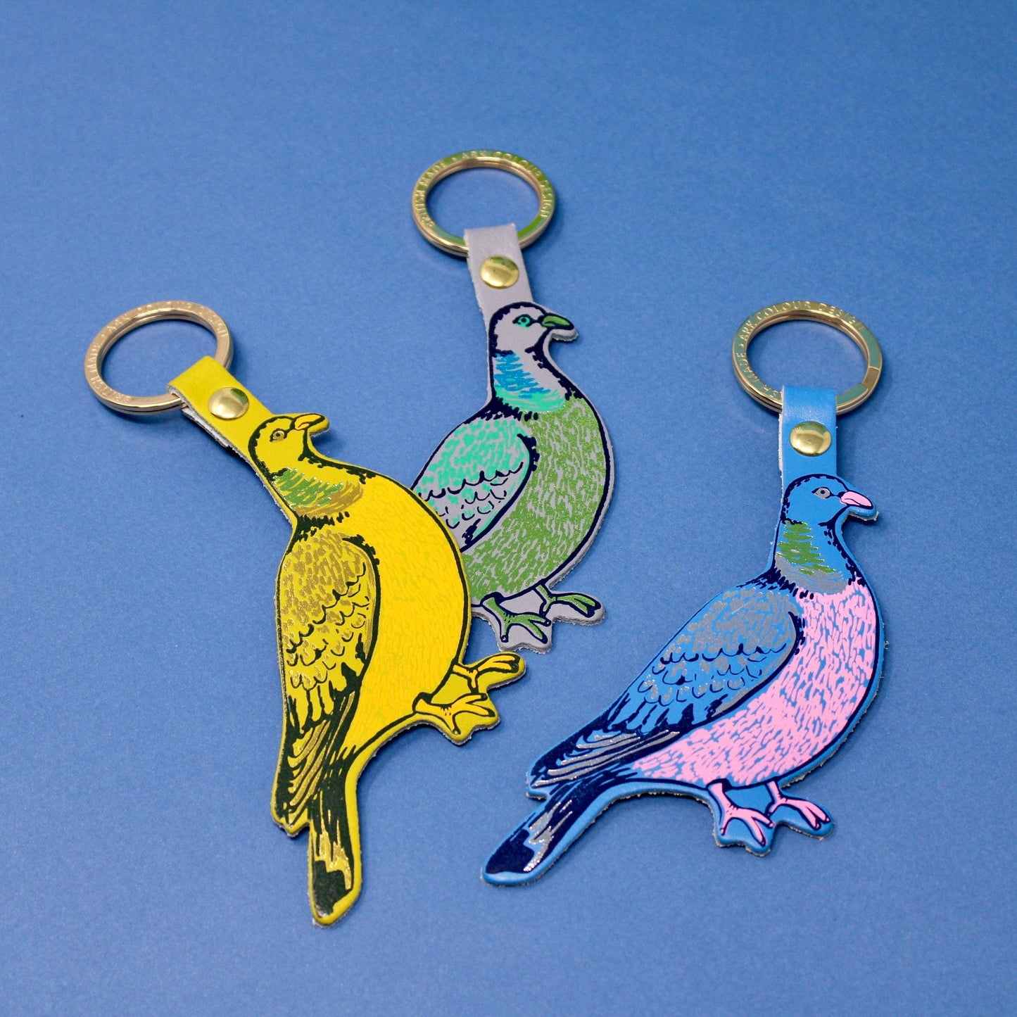 Feral Pigeon Key Fob