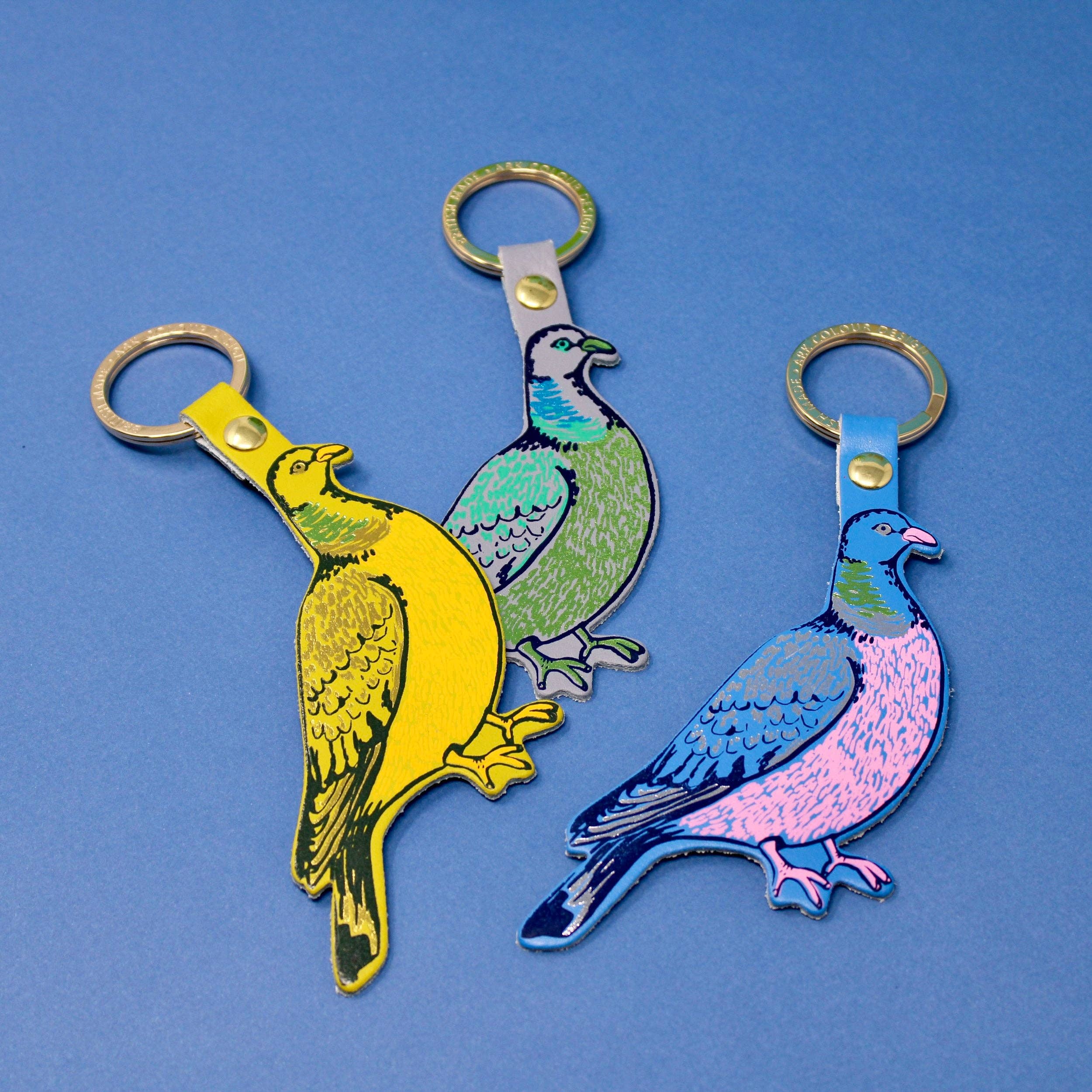 Feral Pigeon Key Fob