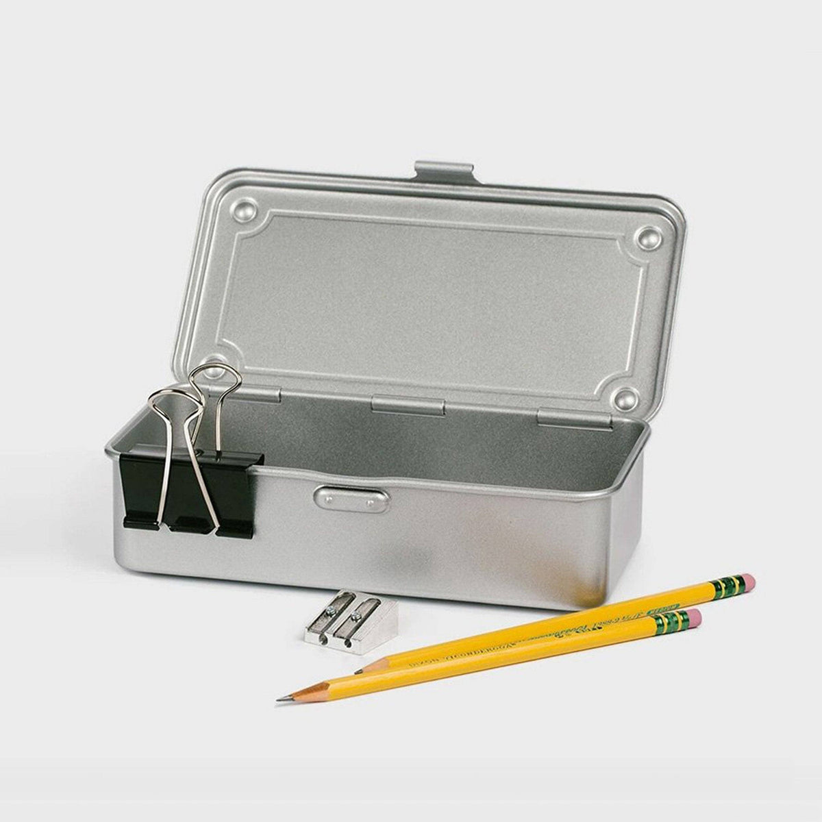 Toyo - Caja de Almacenamiento Apilable de Acero T-190
