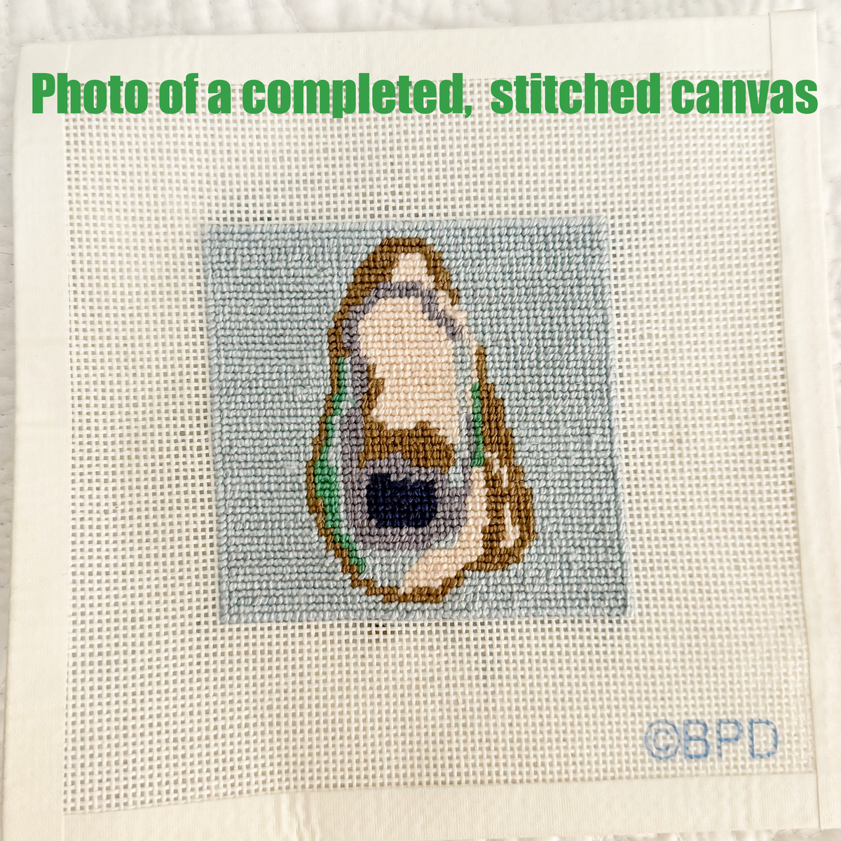 Oyster Needlepoint Design
