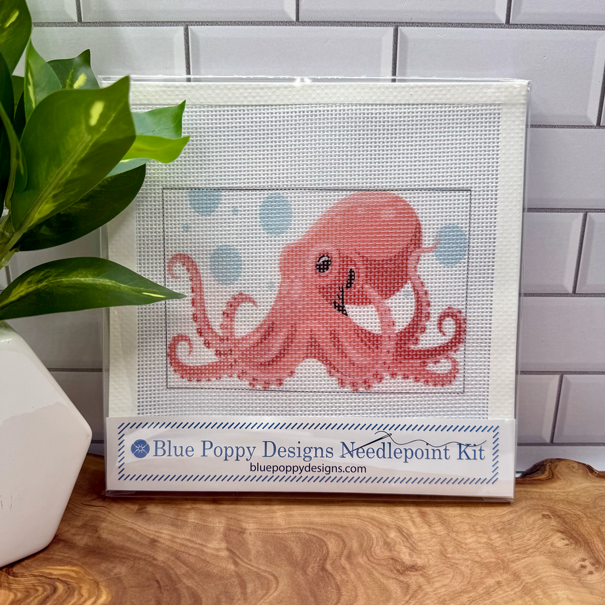 Octopus Needlepoint Design