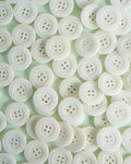 Boutons en corozo "Lait" 1 po