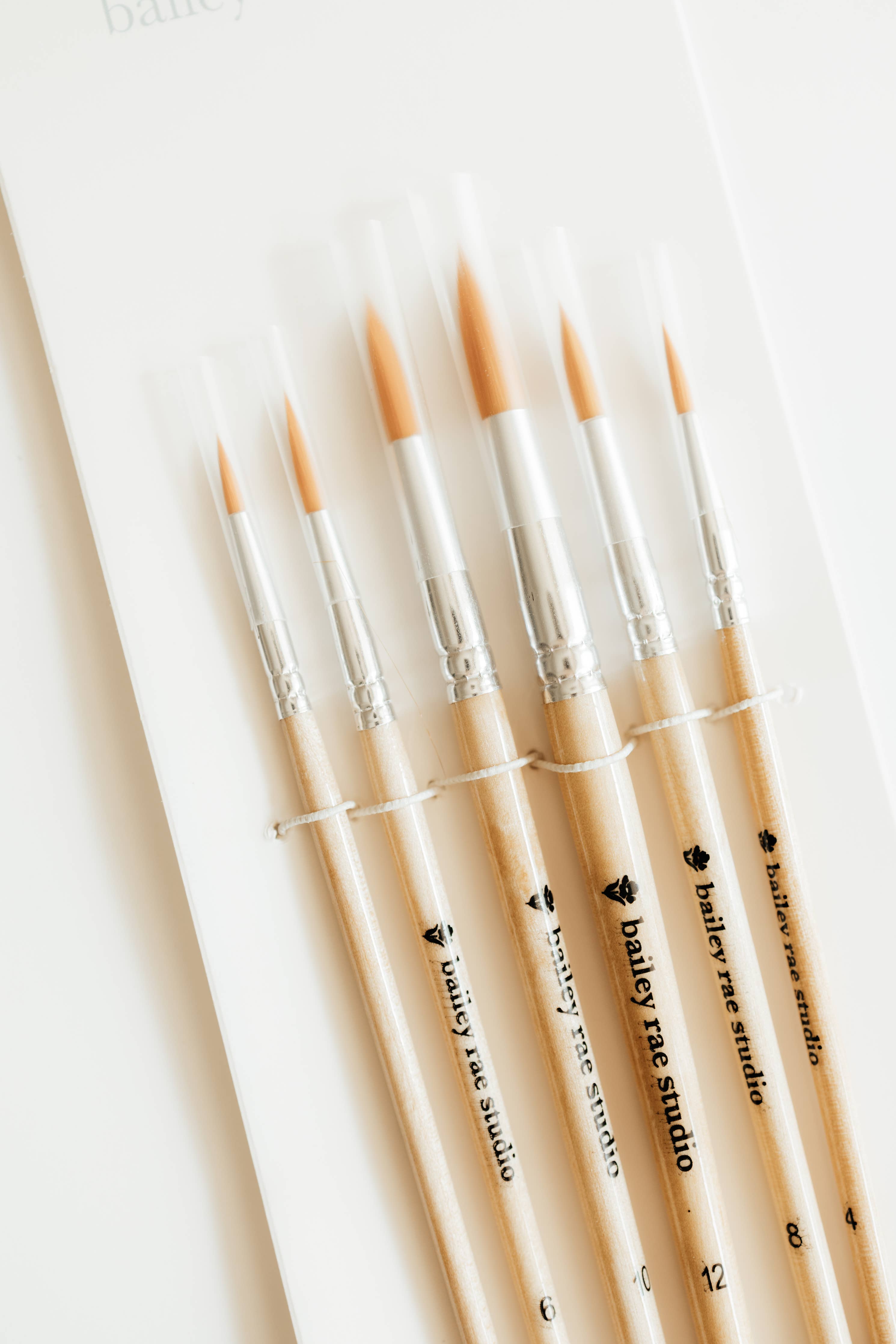 Round Tip Watercolor Brush Set
