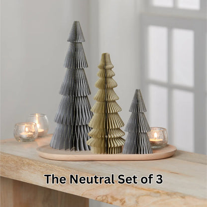 Honeycomb Trees (Set of 3)