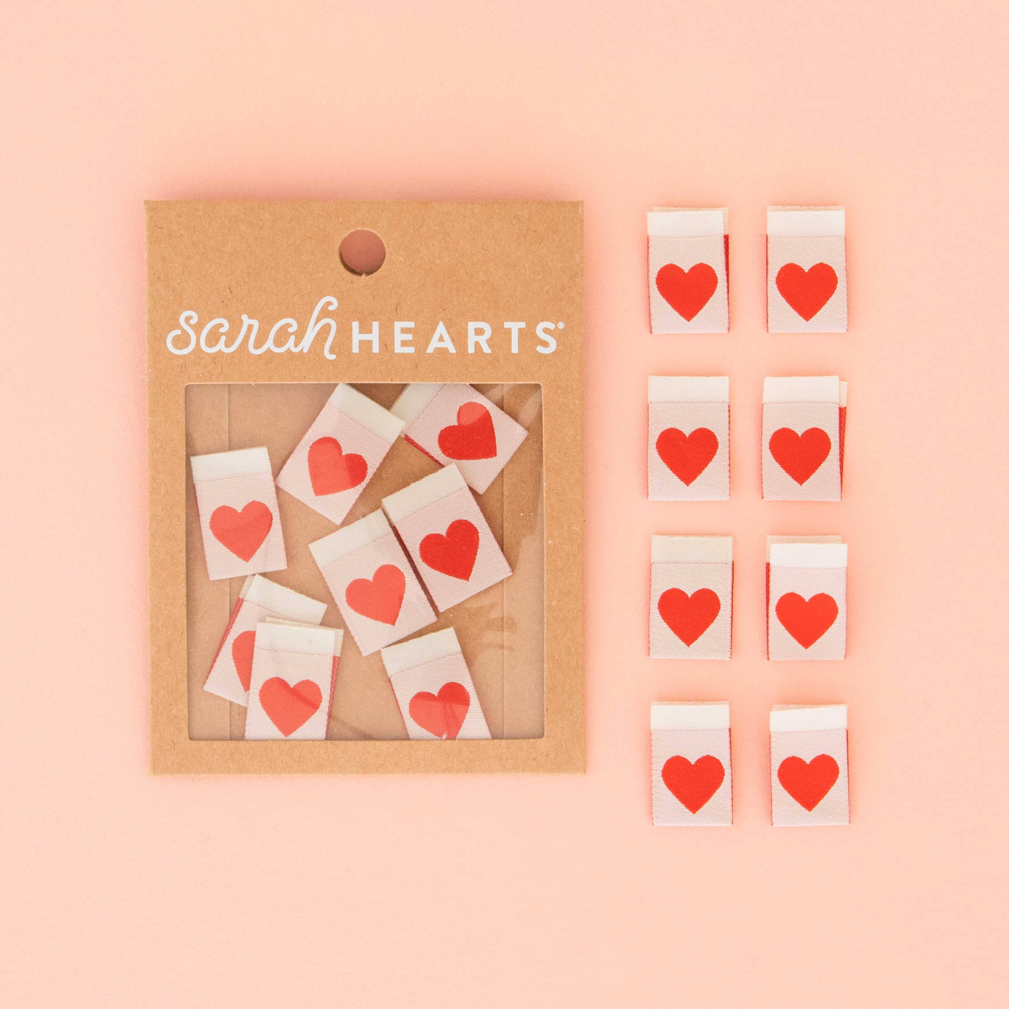 Red Heart - Étiquettes tissées pour quilts et vêtements