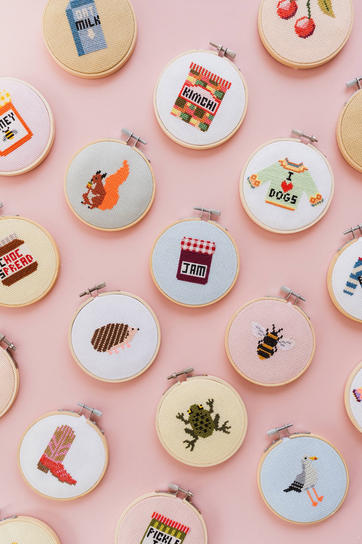 Hot Sauce Cross Stitch Kit