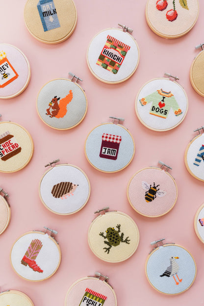 Hot Sauce Cross Stitch Kit