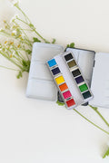Estuches de pintura de acuarela