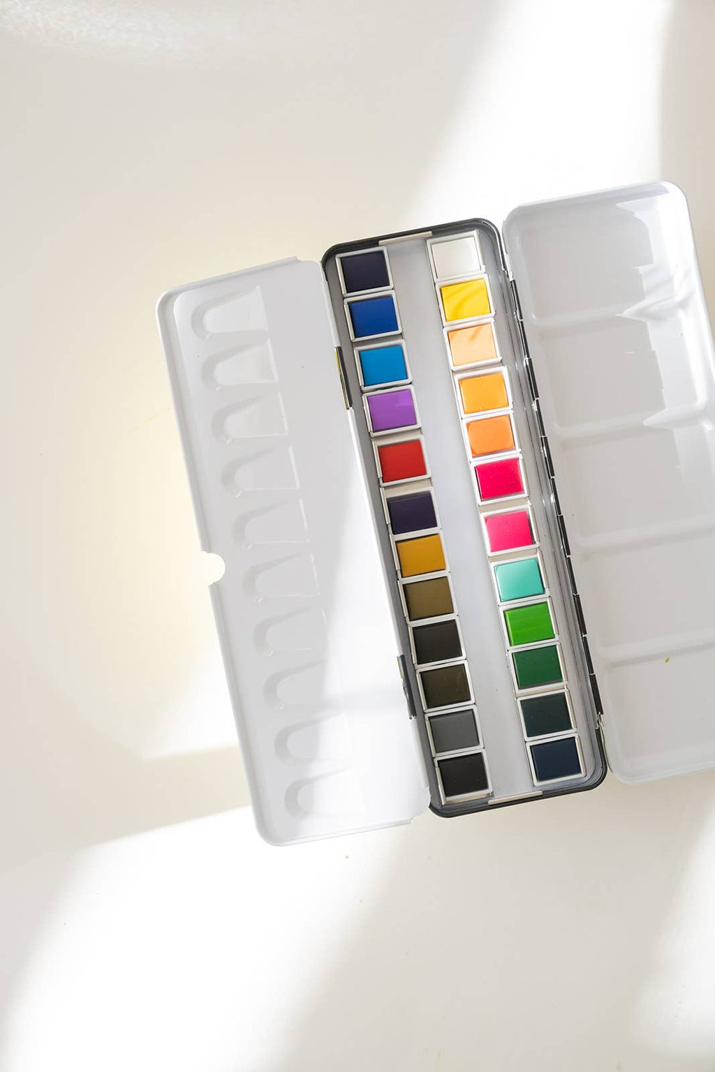 24-Color Watercolor Paint Palette