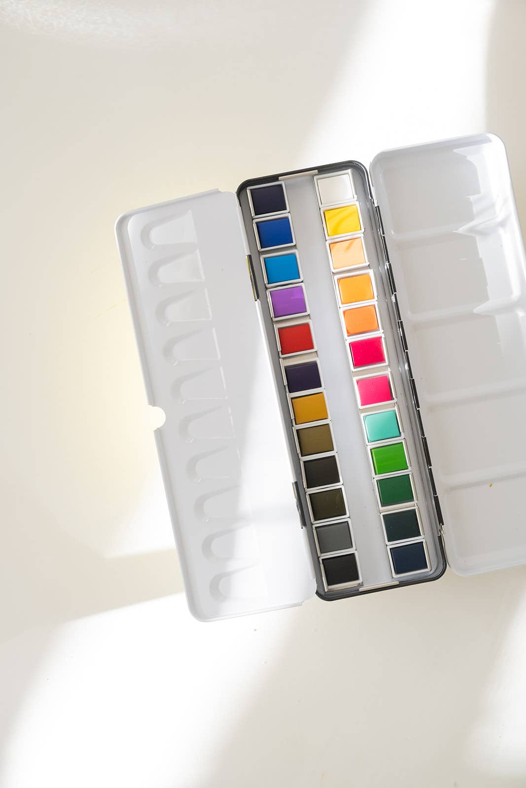 24-Color Watercolor Paint Palette