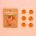 Orange Heirloom Tomato Large 1" Buttons