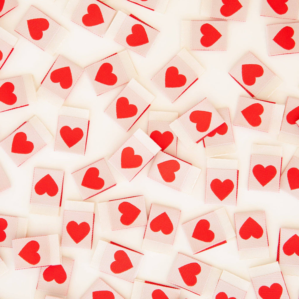 Red Heart - Etiquetas tejidas para quilts y prendas de vestir
