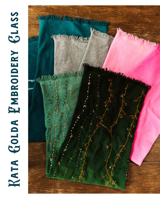 Kata Golda Embroidery Class