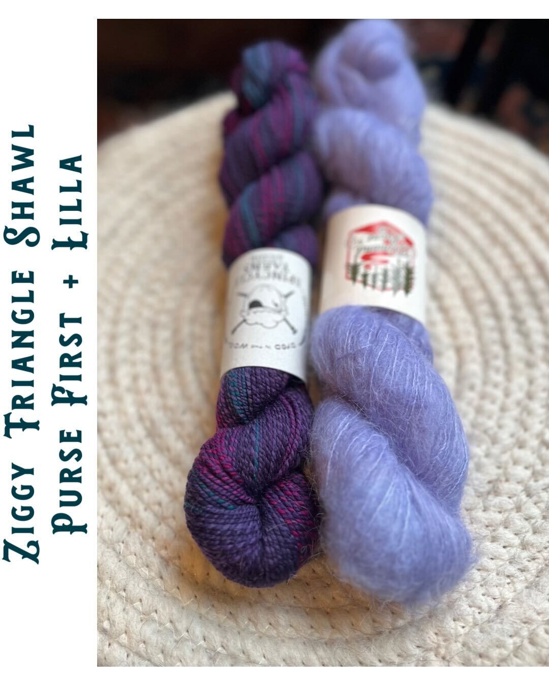 Ziggy Triangle Shawl Kits