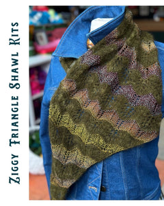 Ziggy Triangle Shawl Kits