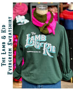 Load image into Gallery viewer, The Lamb &amp; Kid Sweatshirt - Evergreen
