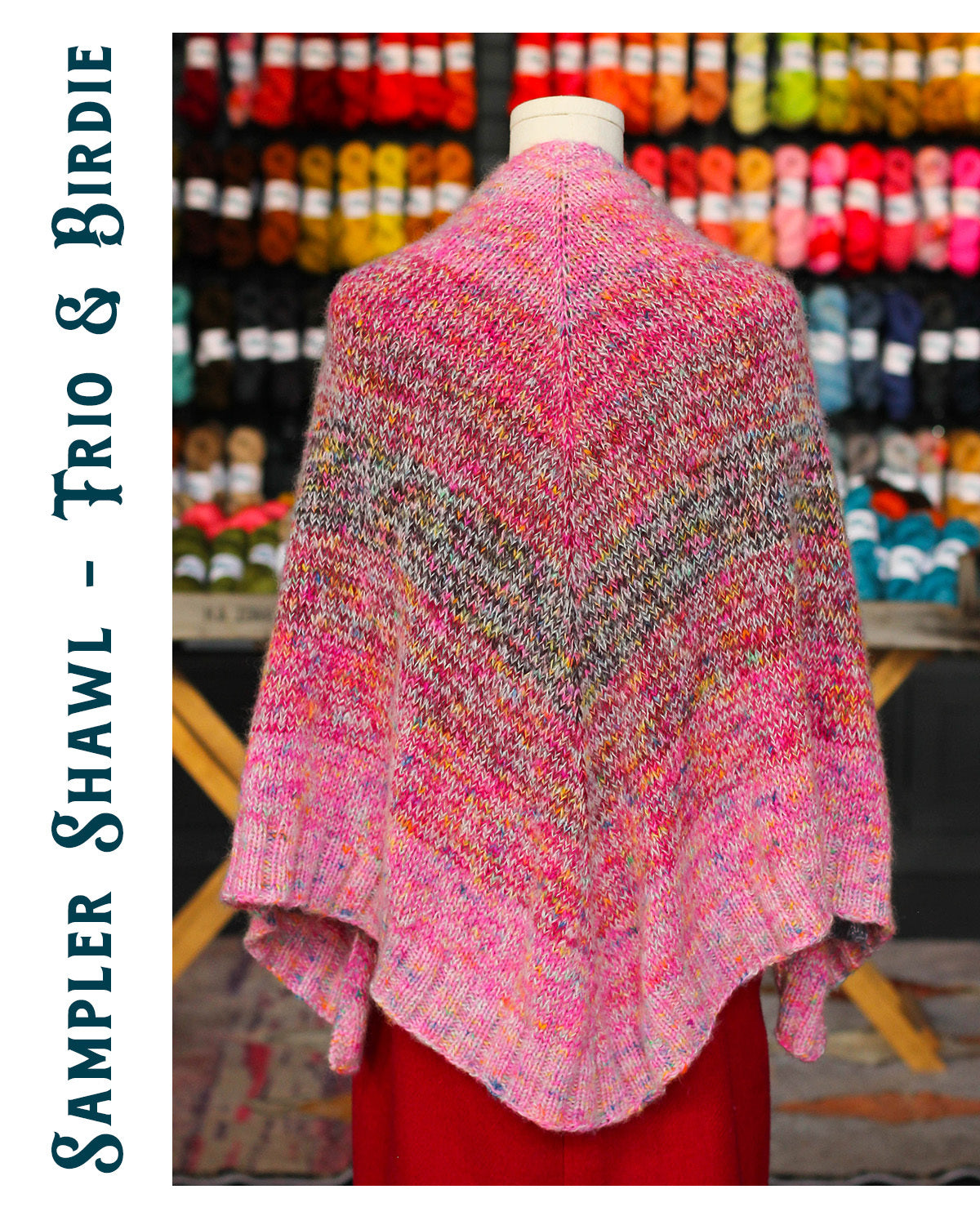 The Sampler Shawl Kit - Trio + Birdie