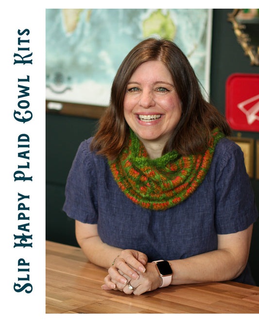 Slip Happy Plaid Cowl Kits