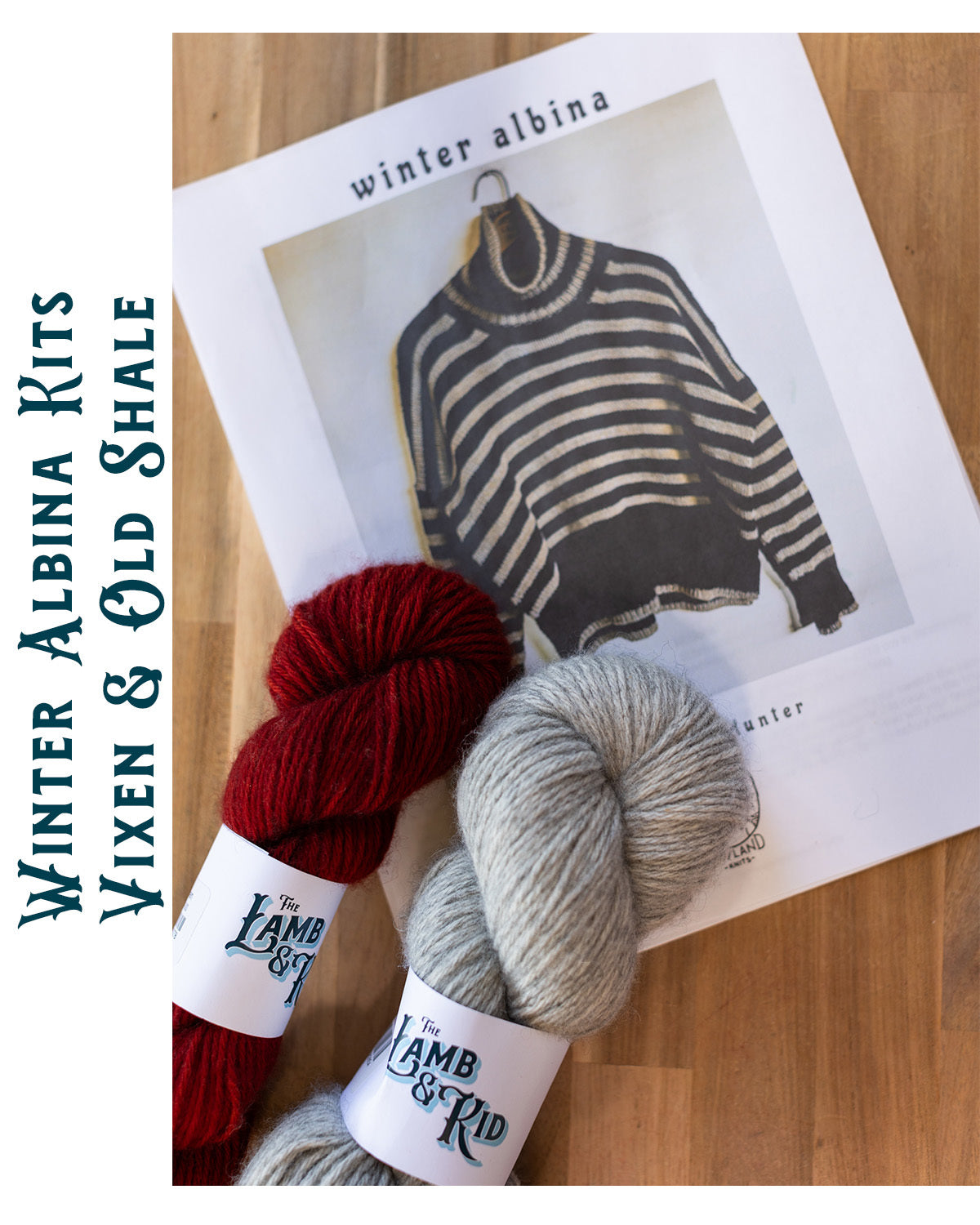 Winter Albina Sweater Kits