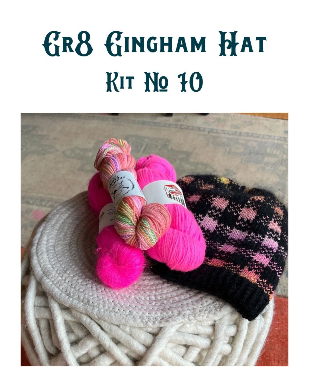 Gr8 Gingham Hat Kits